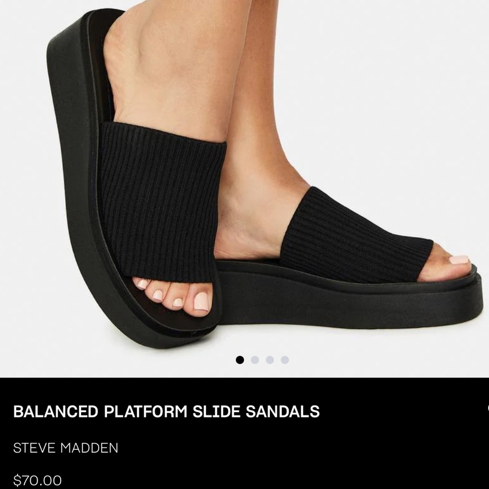 Steve Madden Balanced Slide Sandals